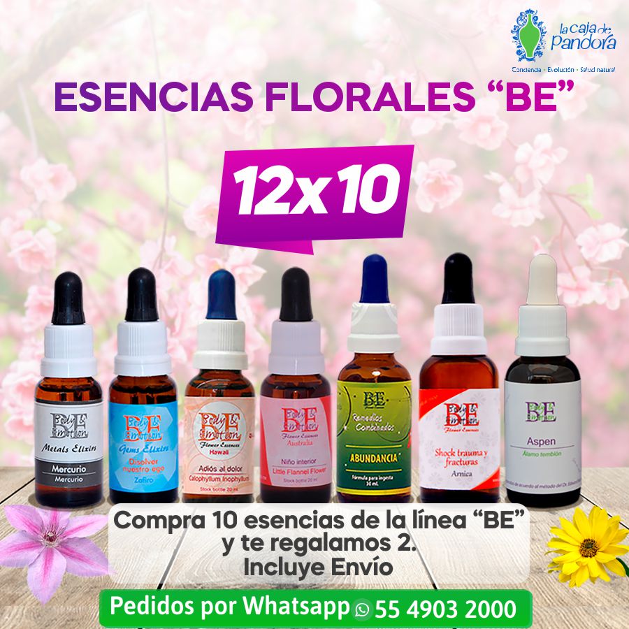 Esencias “BE” 12X10 + Envío Gratis