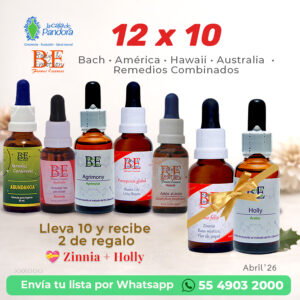 12 x 10 en Esencias Florales BE